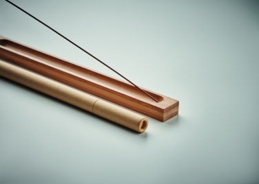 Logo trade promotional products image of: Incense set in bamboo
